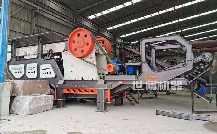 移動顎式破碎站 移動顎式破碎站
