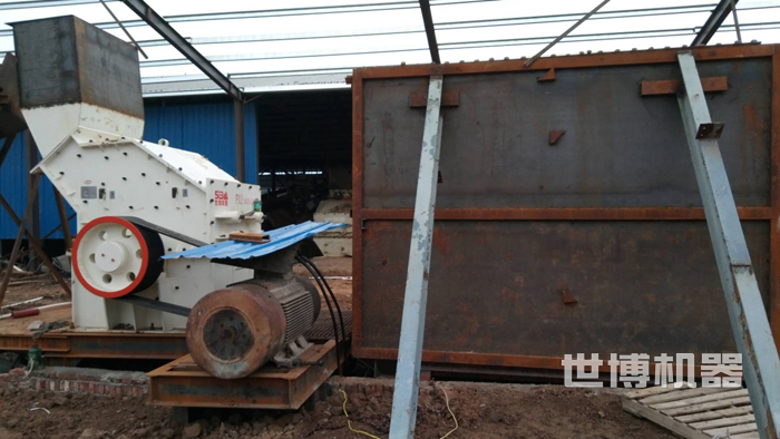 制砂機制砂現場