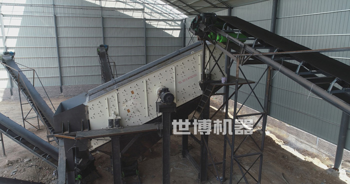 固定式砂石分離機安裝現場 固定式砂石分離機安裝現場