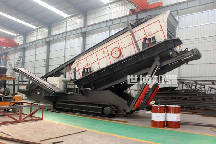 履帶式砂石分離機 履帶式砂石分離機