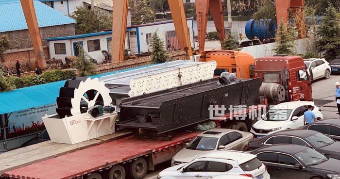 石子篩分機發貨中 石子篩分機發貨中