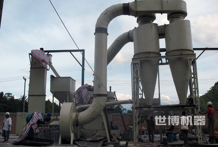 磨粉生產線即將安裝完畢 磨粉生產線即將安裝完畢