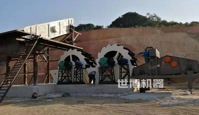 洗砂機串聯使用 洗砂機串聯使用