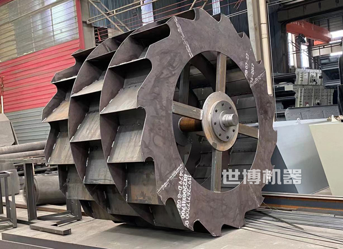 洗沙斗輪生產車間 洗沙斗輪生產車間