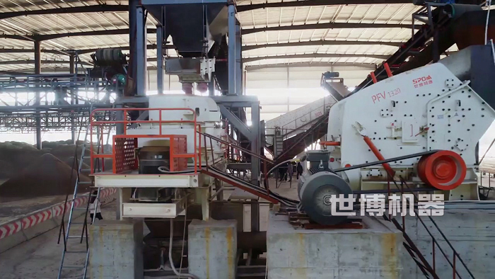 大型制砂生產線現場圖 大型制砂生產線現場圖