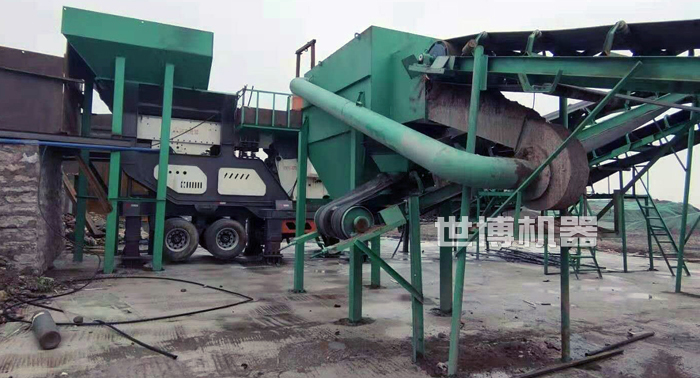 移動(dòng)式鄂破站帶除塵器 移動(dòng)式鄂破站帶除塵器