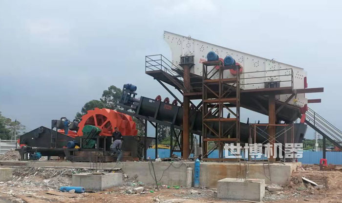 全套洗砂生產線 全套洗砂生產線