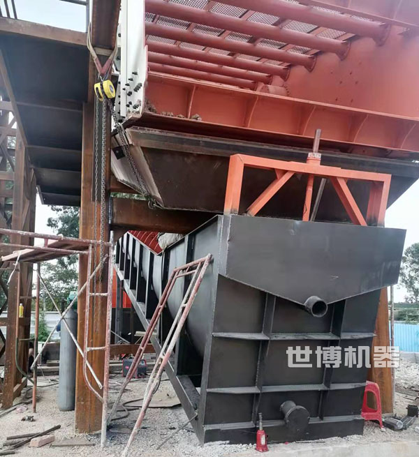 螺旋洗砂機安裝現場 螺旋洗砂機安裝現場