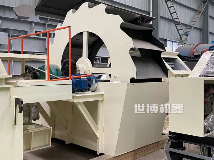 XSD2610斗式洗砂機生產車間 XSD2610斗式洗砂機生產車間