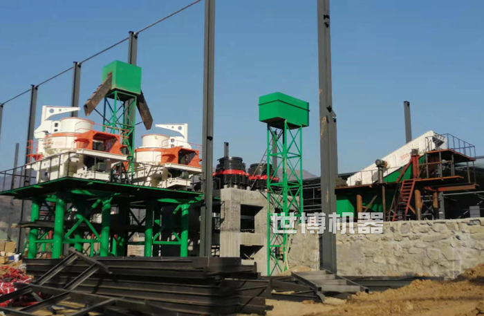 雙機并聯打砂機