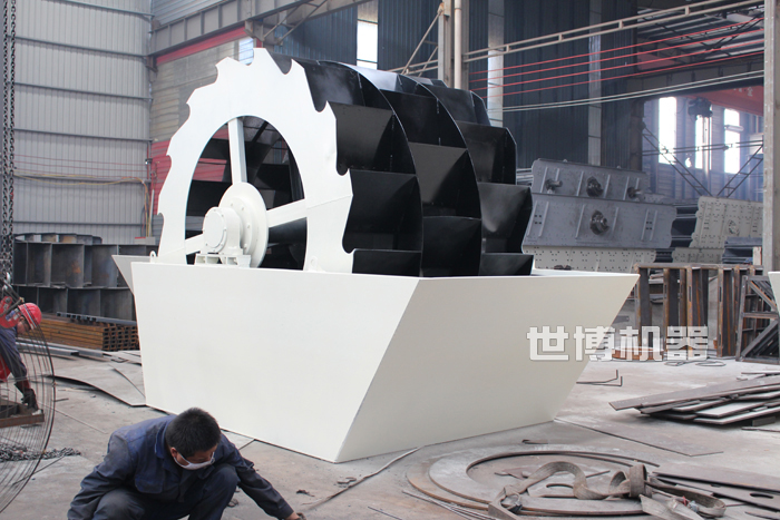 洗砂機生產現場 洗砂機生產現場