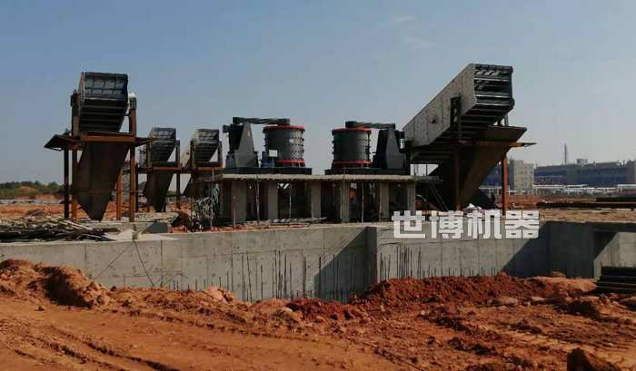 沙石場安裝現場 沙石場安裝現場