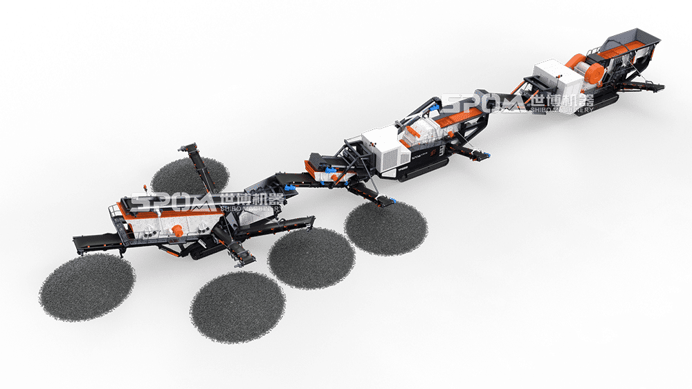 履帶式反擊破多機組合 履帶式反擊破多機組合