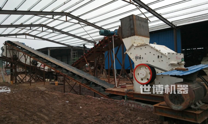 細碎機安裝現場圖 細碎機安裝現場圖