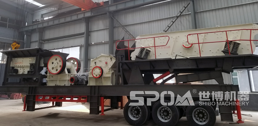 移動式顎破反擊破一體機 移動式顎破反擊破一體機