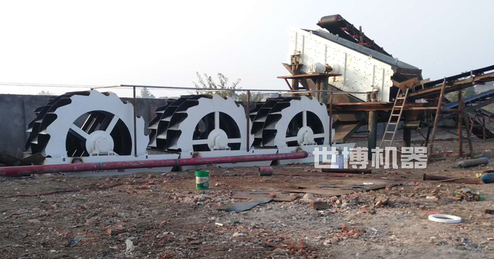 洗沙機安裝現場 洗沙機安裝現場