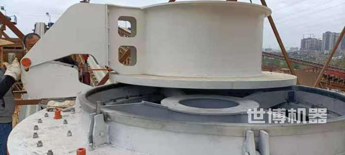 第三代制砂機上蓋打開 第三代制砂機上蓋打開