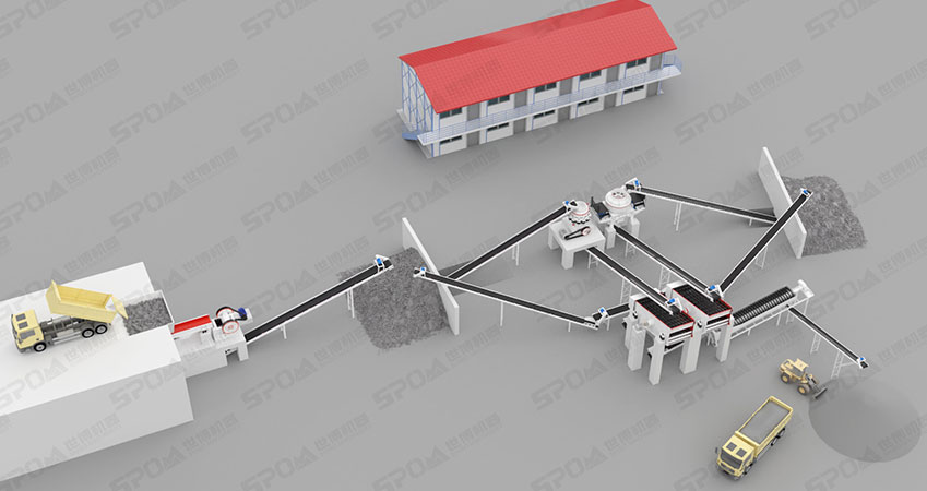 河卵石水洗砂生產線配置 河卵石水洗砂生產線配置