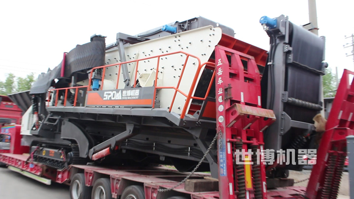 移動式篩分機發貨中 移動式篩分機發貨中