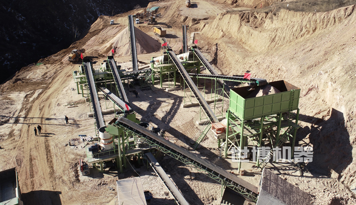 時產一千噸的制砂生產線整體情況 時產一千噸的制砂生產線整體情況