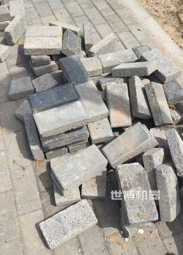 建筑垃圾生產的再生磚 建筑垃圾生產的再生磚