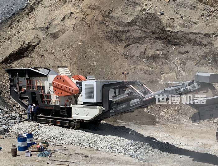 履帶式破碎站 履帶式破碎站