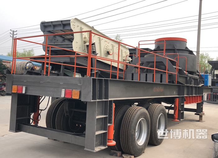 移動式制砂機正在發貨