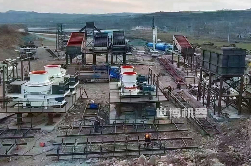 世博機器為客戶訂定的制砂生產線 世博機器為客戶訂定的制砂生產線