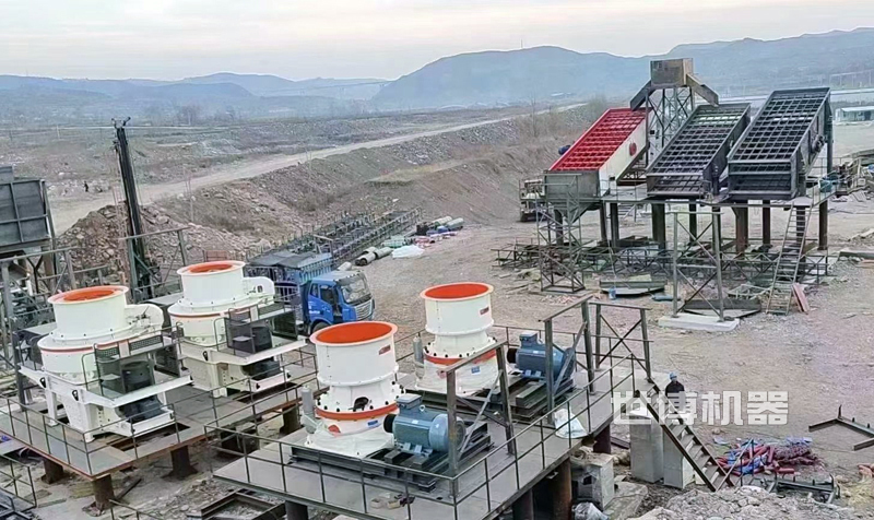 制砂生產線現場拍攝 制砂生產線現場拍攝