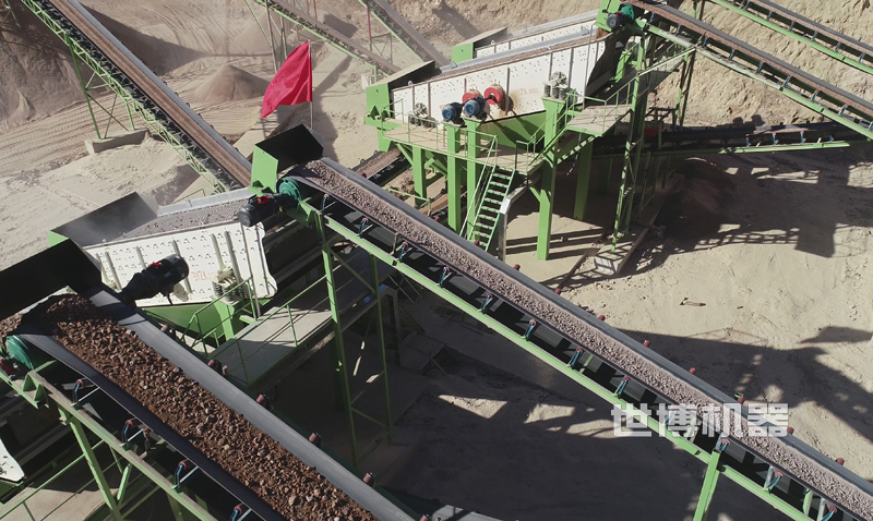 制砂生產線現場圖 制砂生產線現場圖