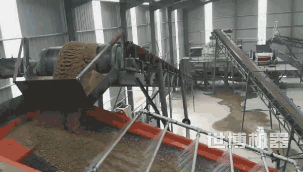 水洗瓜子片碎石現場 水洗瓜子片碎石現場