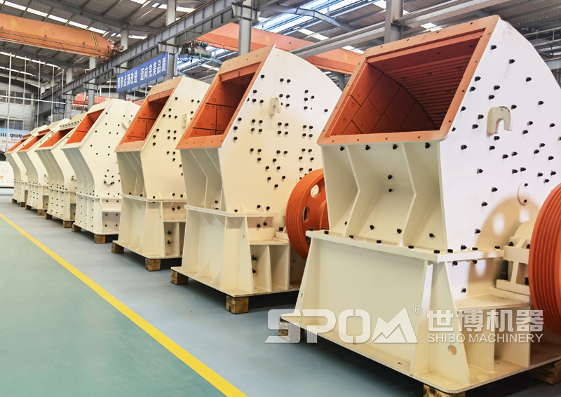 重錘式破碎機生產車間 重錘式破碎機生產車間