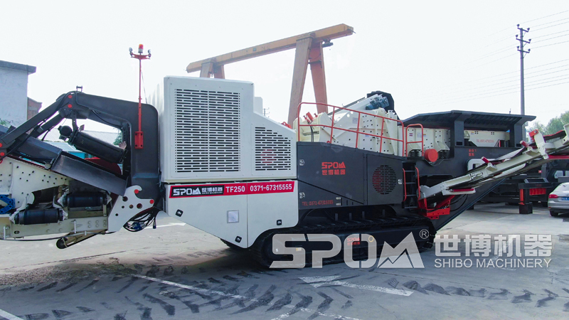 履帶式石頭破碎機 履帶式石頭破碎機