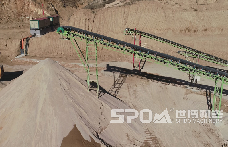 制砂生產線生產出來的細沙 制砂生產線生產出來的細沙
