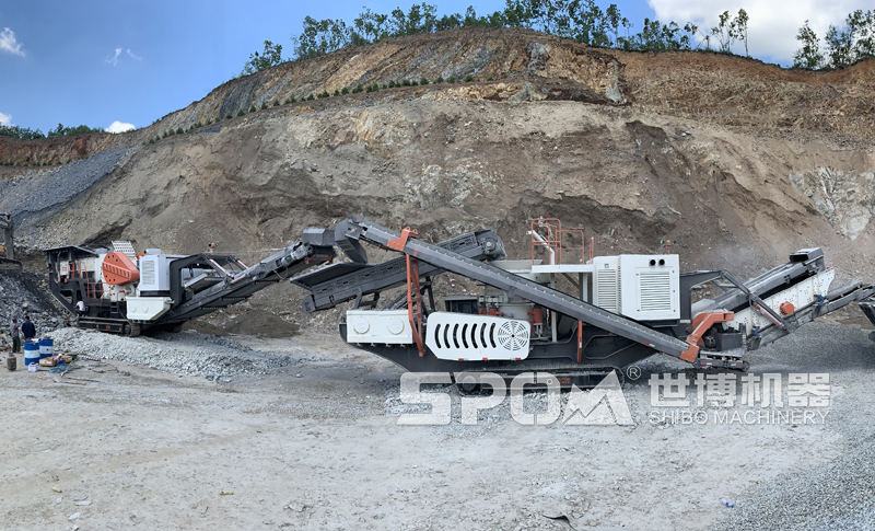 移動式破碎生產線 移動式破碎生產線