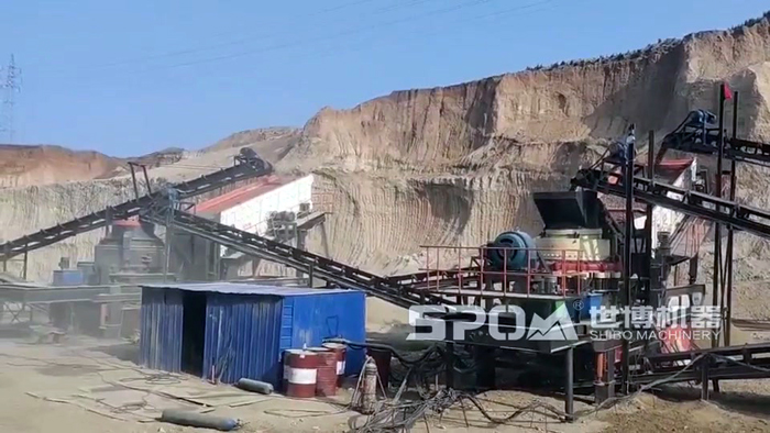 移動式破碎制砂生產線現場圖片 移動式破碎制砂生產線現場圖片