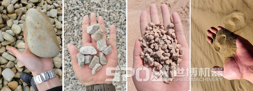 河卵石破碎生產石子沙子 河卵石破碎生產石子沙子