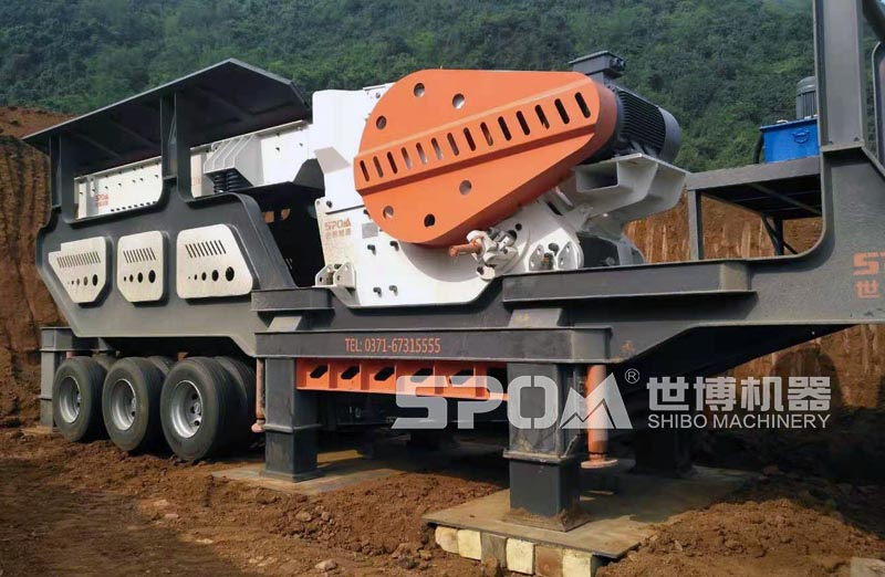 輪胎式移動SC106L顎破破碎站 輪胎式移動SC106L顎破破碎站