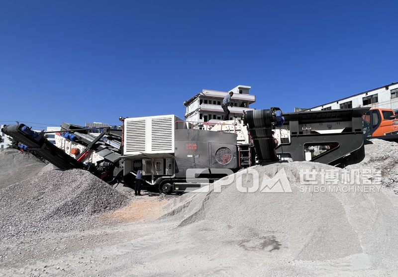 建筑垃圾制砂生產現(xiàn)場 建筑垃圾制砂生產現(xiàn)場