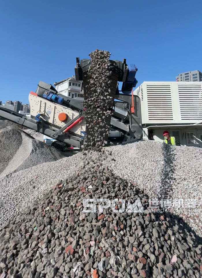 建筑垃圾破碎回收石子 建筑垃圾破碎回收石子