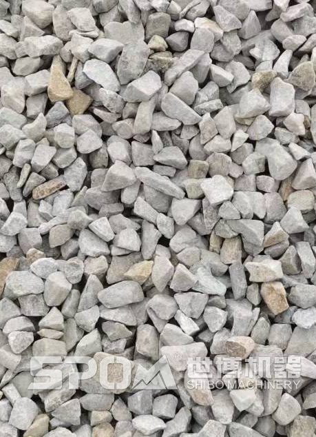 圓錐破碎機破碎石灰石生產石子