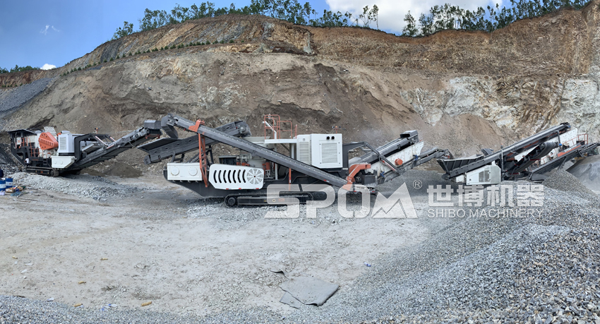 移動式破碎生產線 移動式破碎生產線