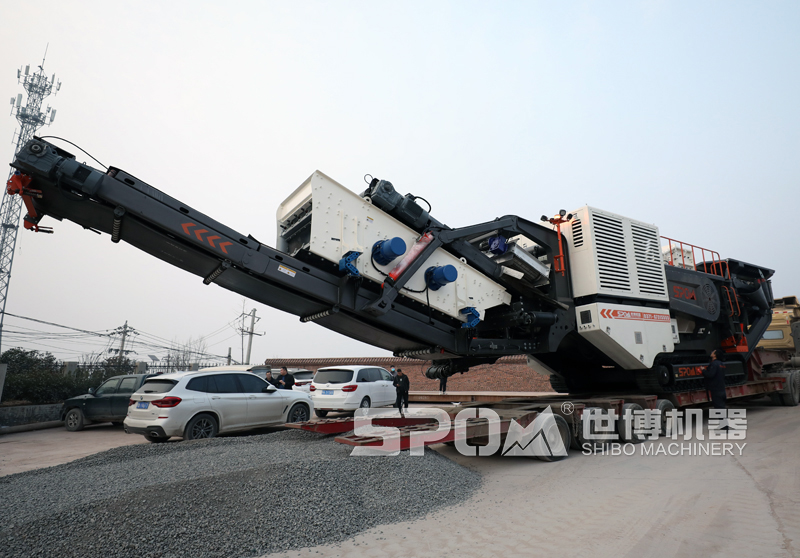 履帶移動式破碎站