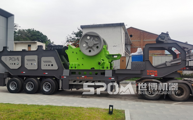 輪胎式破碎站 輪胎式破碎站