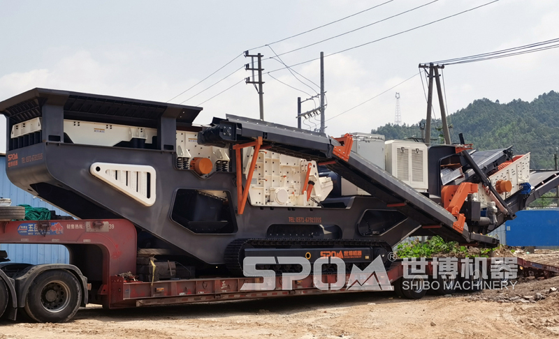 履帶式破碎站 履帶式破碎站