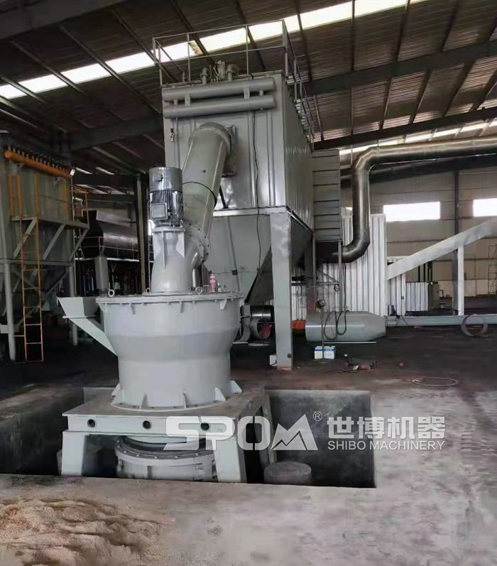 超細磨粉機安裝現場 超細磨粉機安裝現場