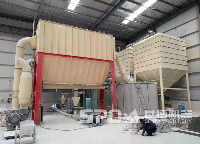 超細磨粉機安裝現場 超細磨粉機安裝現場