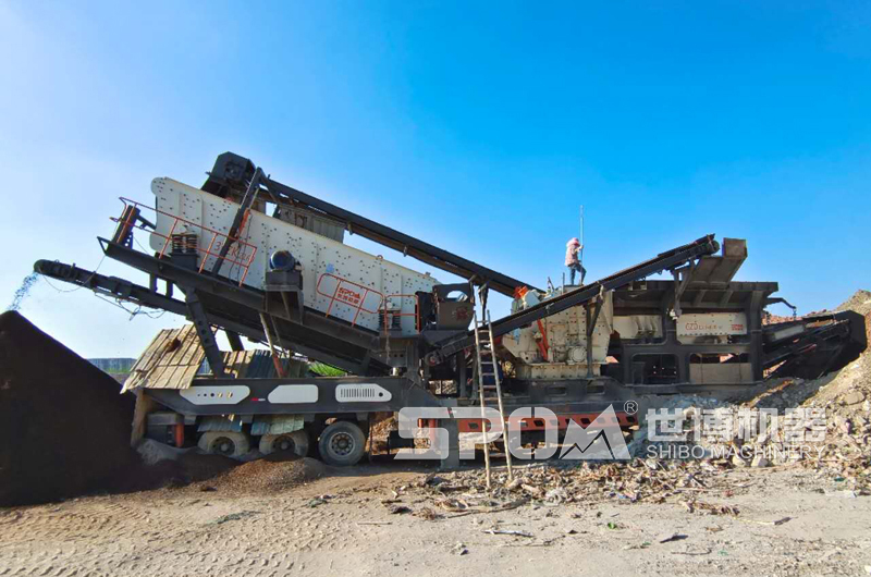 反擊式輪胎移動(dòng)破碎站 反擊式輪胎移動(dòng)破碎站