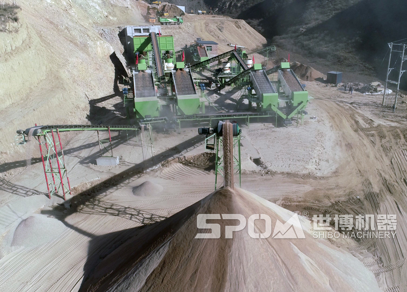 使用青石作為原料生產(chǎn)的機(jī)制砂 使用青石作為原料生產(chǎn)的機(jī)制砂