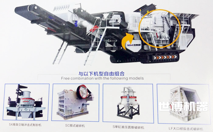 履帶式粉碎機型號各類 履帶式粉碎機型號各類